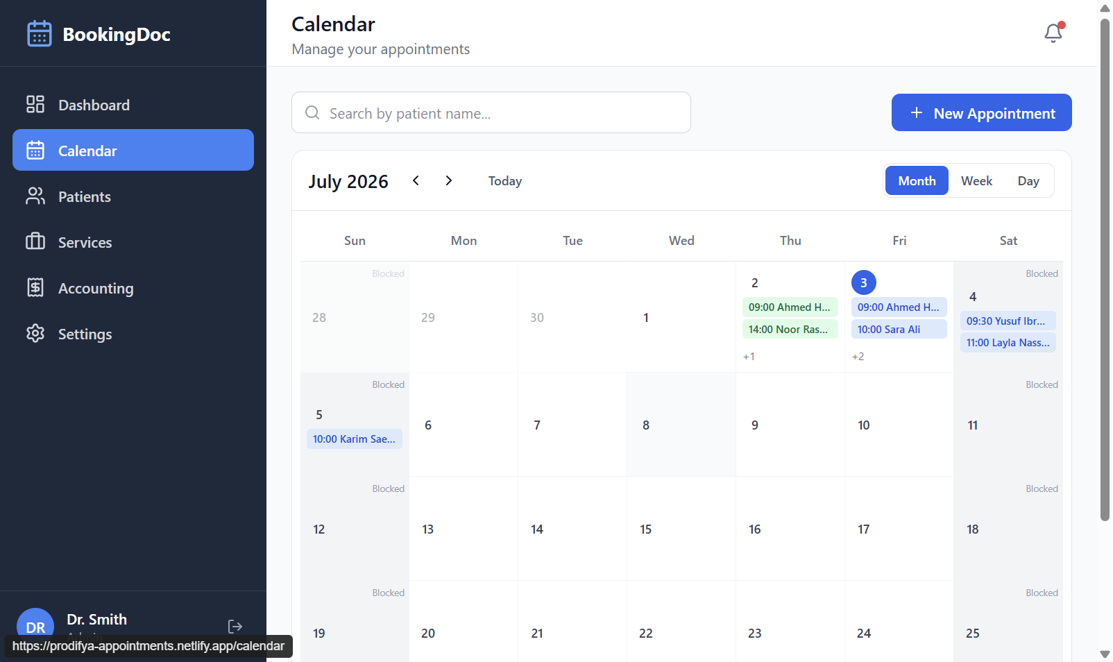 Smart Appointment Scheduling